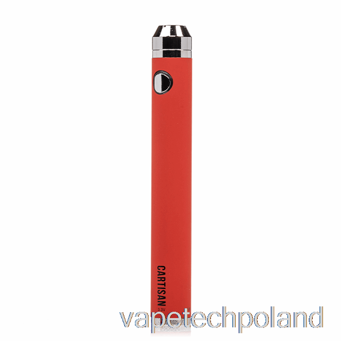 Vape Długopis Cartian Ego Spinner Twist 1300 510 Bateria Czerwony